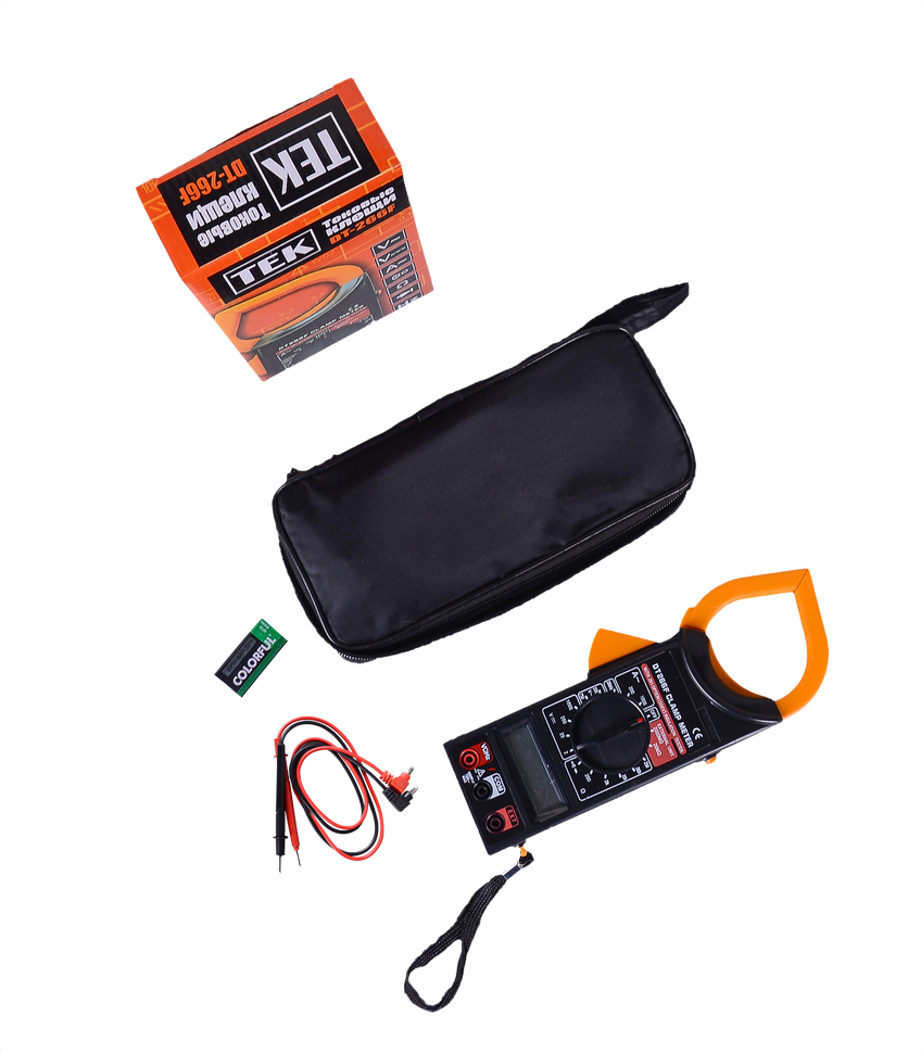 Токоизмерительные клещи DT266F (+измерение частоты)