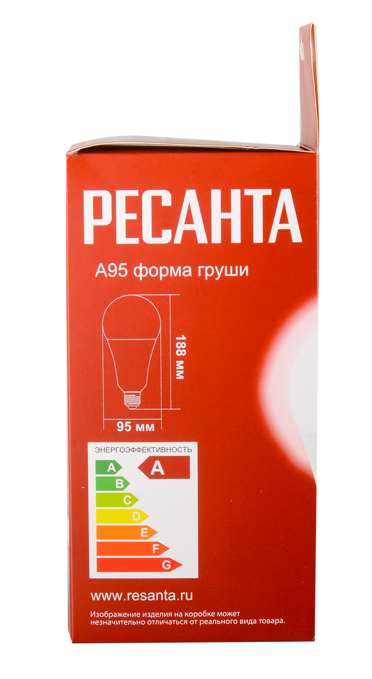 Лампа светодиодная Ресанта LL-R-A95-25W-230-4K-E27 в Ростове-на-Дону в Ростове-на-Дону