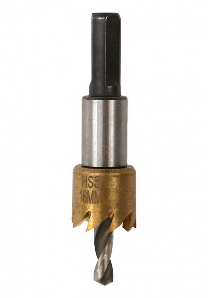 Коронка биметаллическая, 16 мм, по тонколистовому металлу, центрирующее сверло, Sturm! в Ростове-на-Дону в Ростове-на-Дону