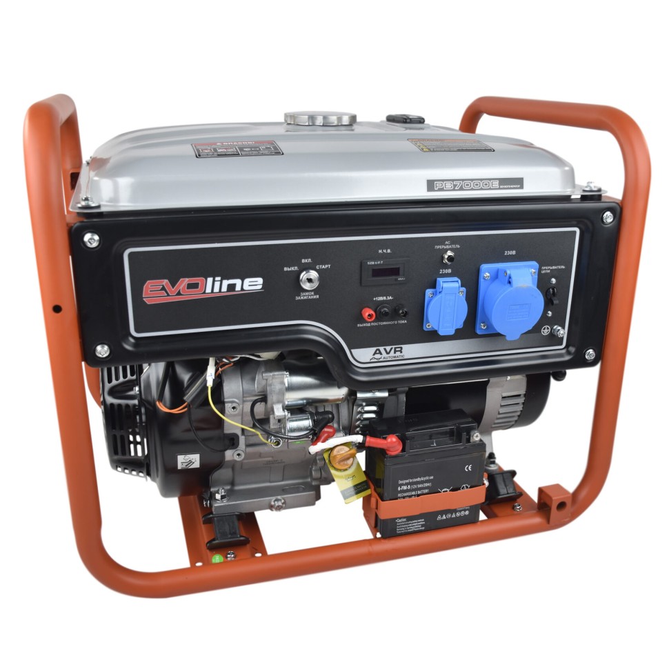 Генератор бензиновый EVOline PB 7000 E (произведено Zongshen)