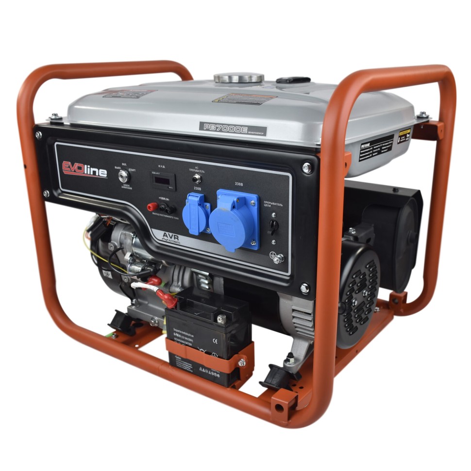 Генератор бензиновый EVOline PB 7000 E (произведено Zongshen)