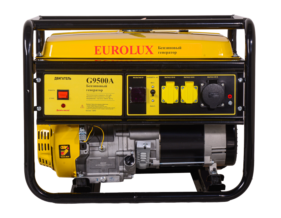 Бензиновый генератор EUROLUX G9500A в Ростове-на-Дону в Ростове-на-Дону
