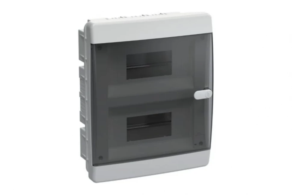 Корпус пластиковый ЩРВ-П-18 IP41 черн. прозр. дверь UNION Compact IEK UIC-KP12-V-18-41-K01 в Ростове-на-Дону в Ростове-на-Дону