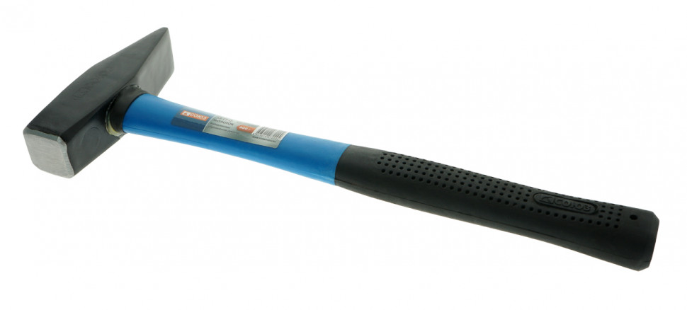 Молоток слесарный, кованый боек, 800 г, фибергласовая рукоятка, СОЮЗ