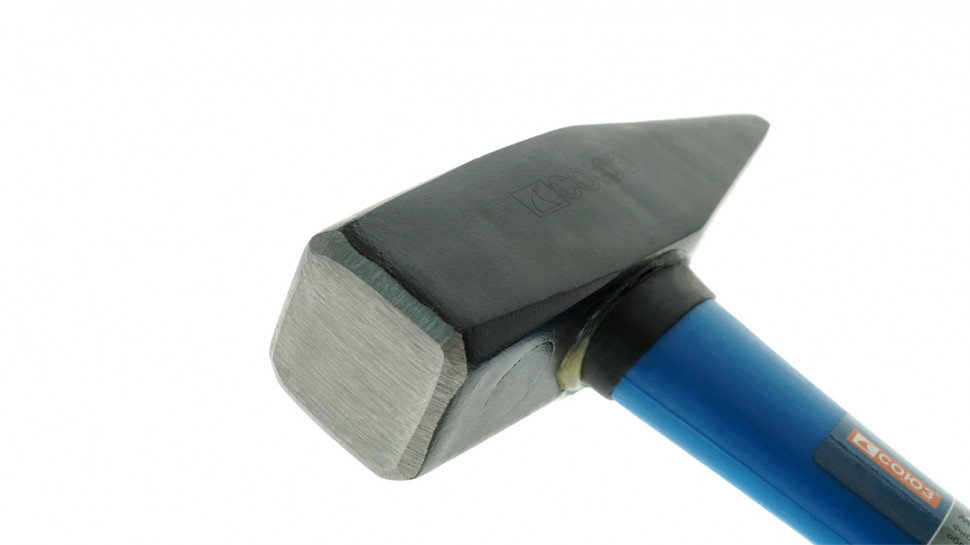 Молоток слесарный, кованый боек, 800 г, фибергласовая рукоятка, СОЮЗ