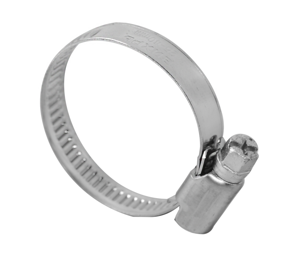 Хомуты металлические червячные Вихрь 25-40, 9мм, 25 шт.