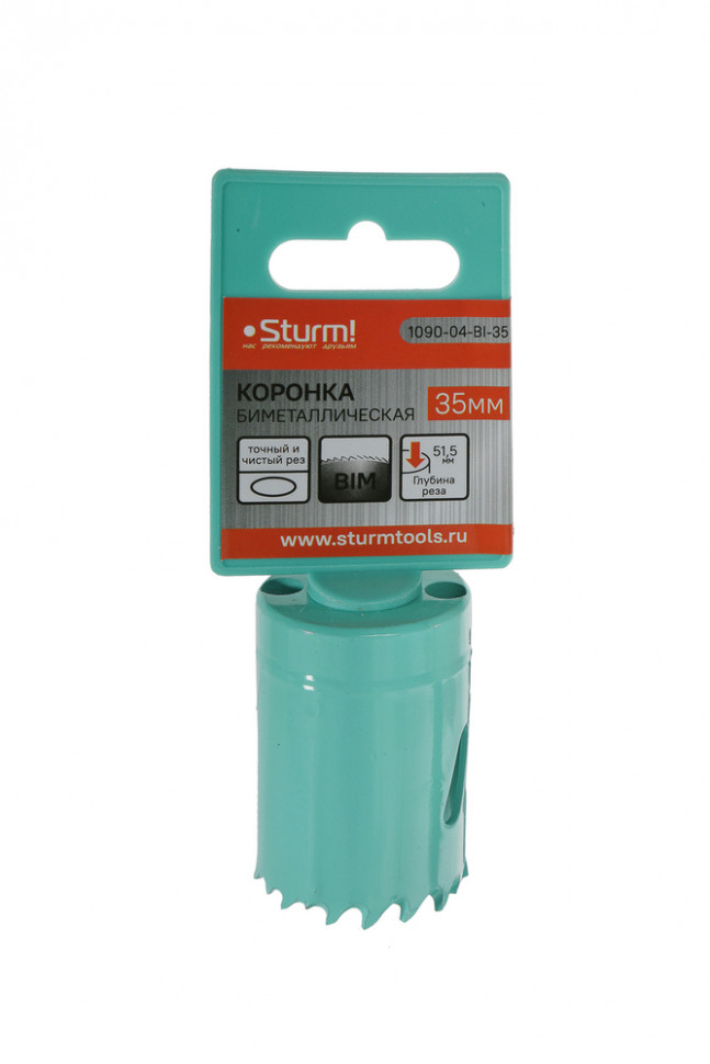 Коронка биметаллическая, 35 мм, 5/8&ampquot, Sturm! в Ростове-на-Дону в Ростове-на-Дону