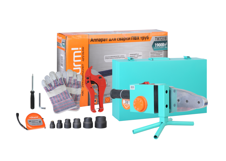 Аппарат для сварки пластиковых труб Sturm! TW7219 в Ростове-на-Дону в Ростове-на-Дону