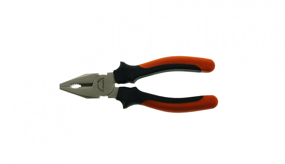 Пассатижи, 160мм, TPR рукоятки, никелированные, Sturm!