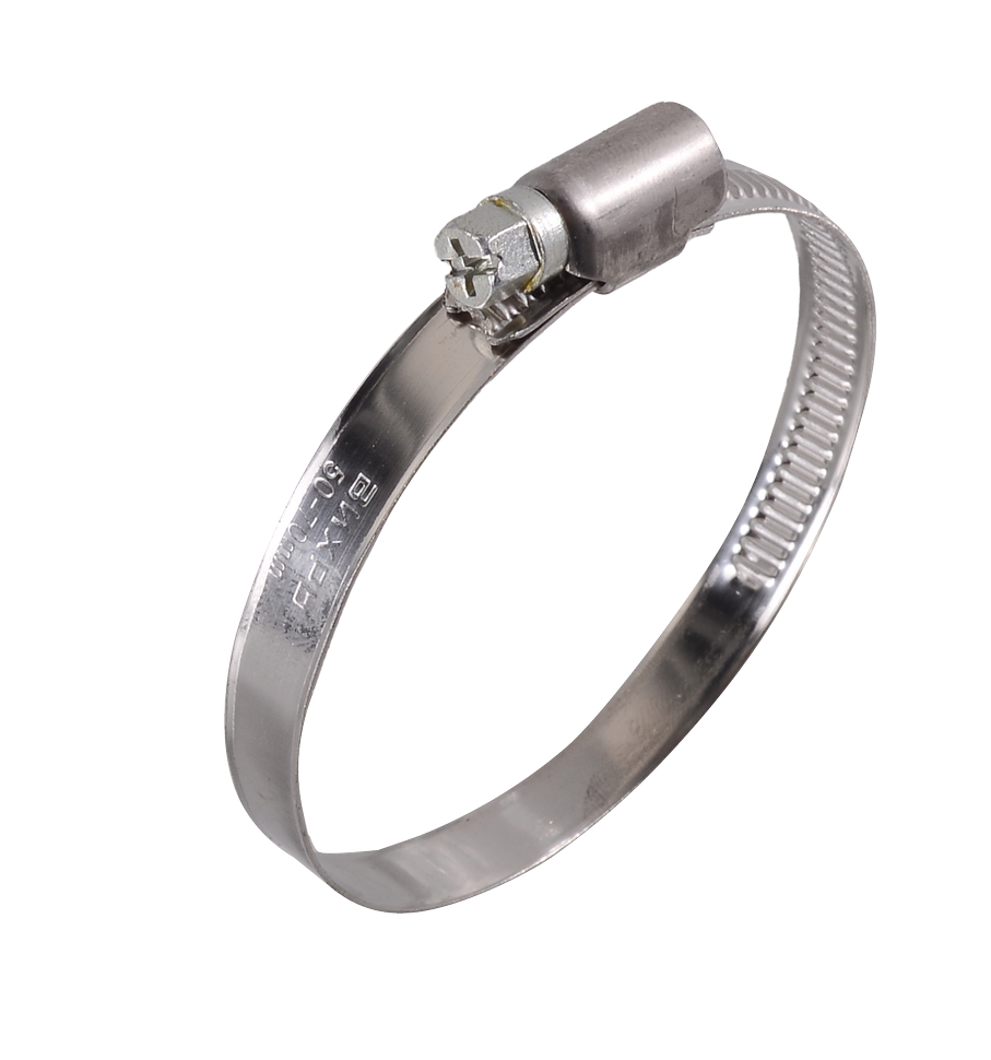 Хомуты металлические червячные Вихрь 50-70, 9мм, 25 шт.