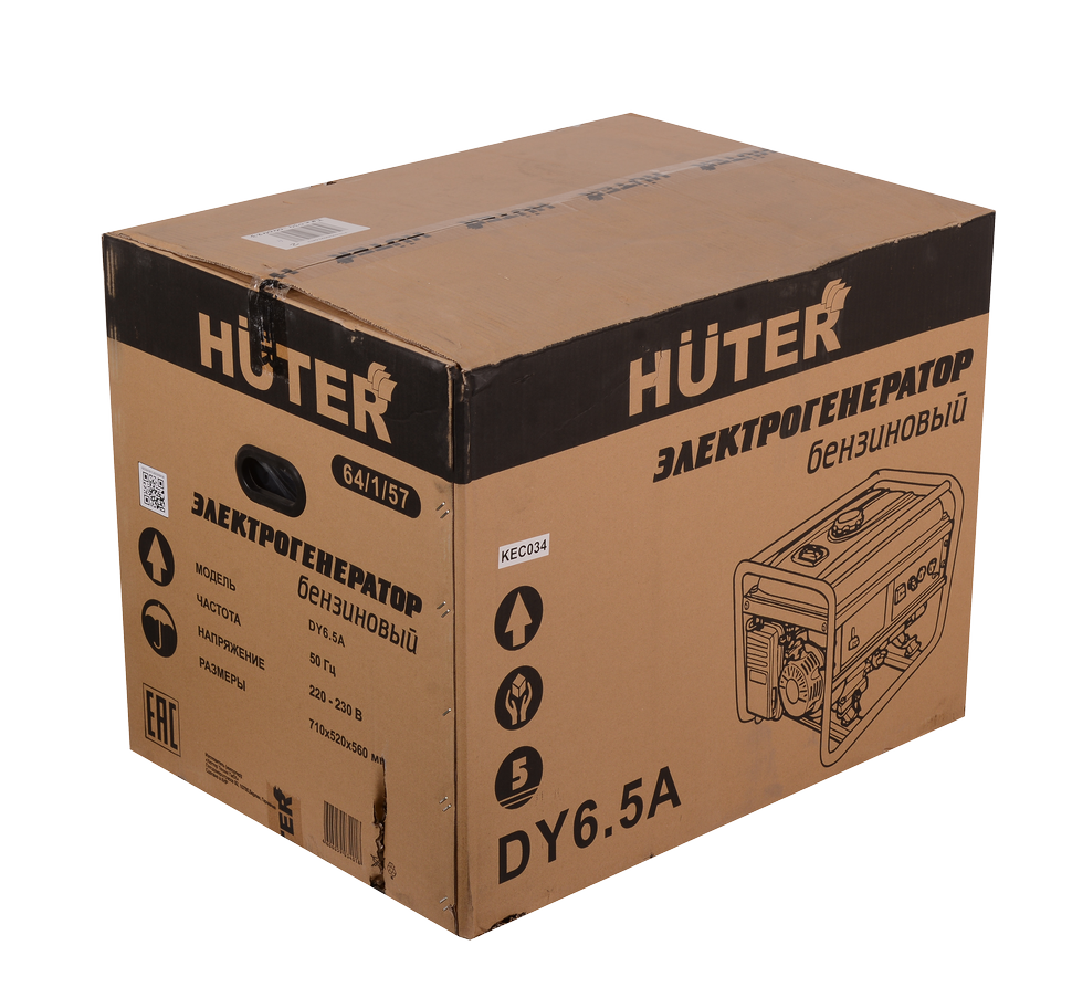 Бензиновый генератор Huter DY6.5A