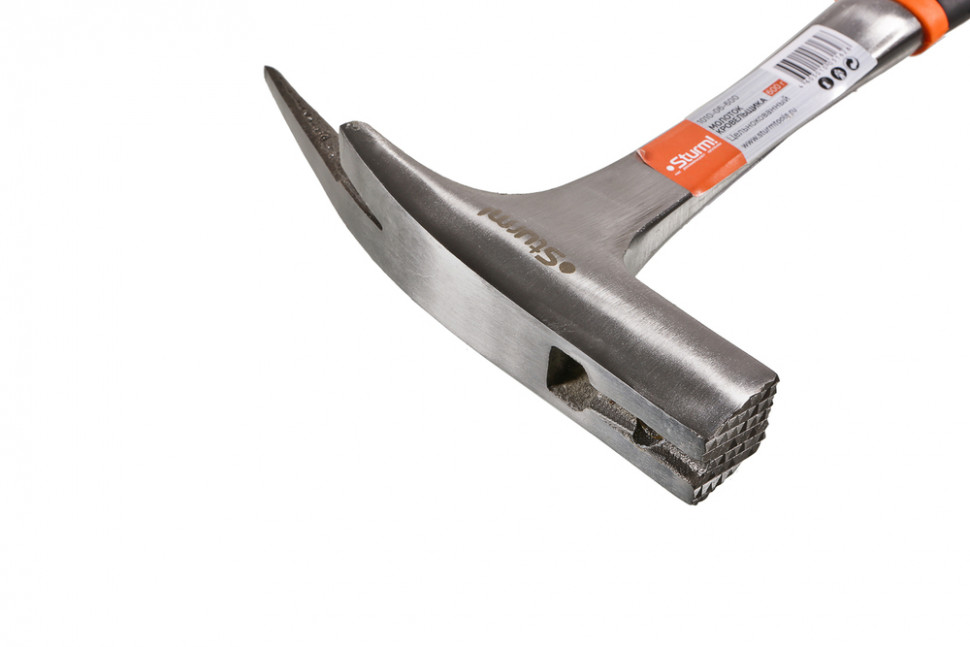 Молоток кровельщика цельнокованый, обрезиненная рукоятка, 600 г Sturm!