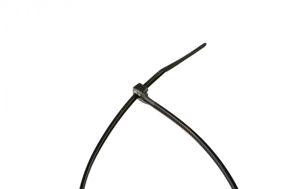 Хомуты пластмассовые черные, 200 х 3, 6 мм, 100 шт/уп Sturm!