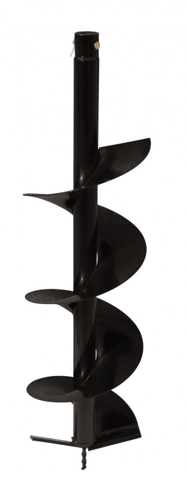 Шнек для грунта, диаметр 200 мм, длина 800, под вал 20мм, одинарная спираль, СОЮЗ