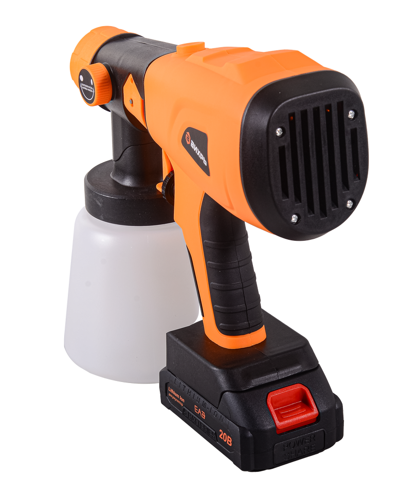 Краскопульт аккумуляторный Вихрь АКП-20Li (в комплекте 1 АКБ и ЗУ)