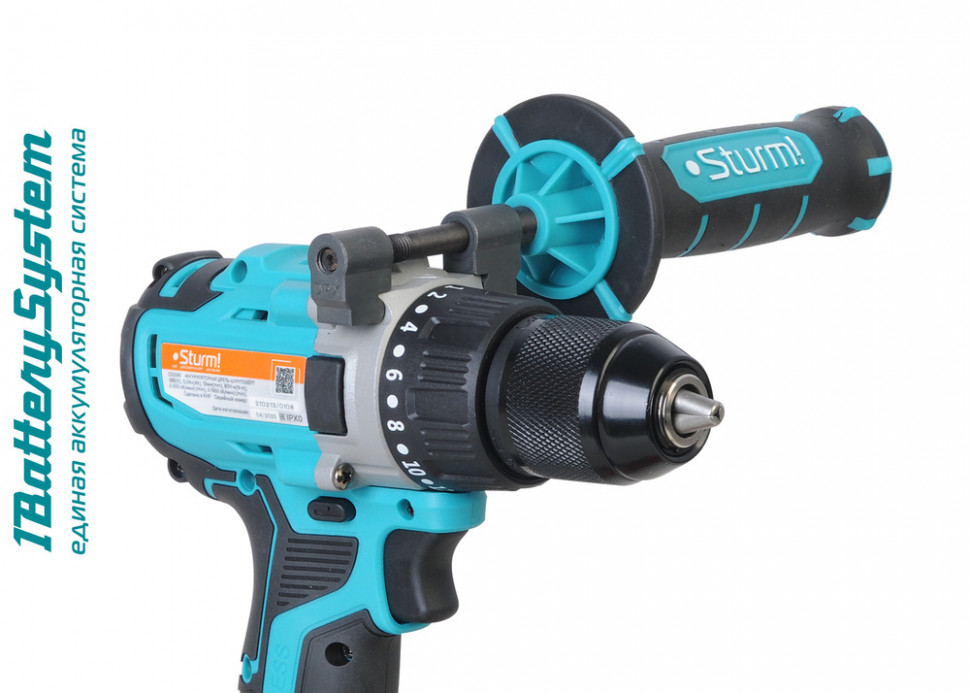 Аккумуляторный шуруповерт Sturm! CD2080 1BatterySystem в Ростове-на-Дону в Ростове-на-Дону
