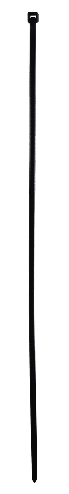 Хомуты нейлоновые (стяжки) черные 100 шт. Вихрь 3,6*300 Ч