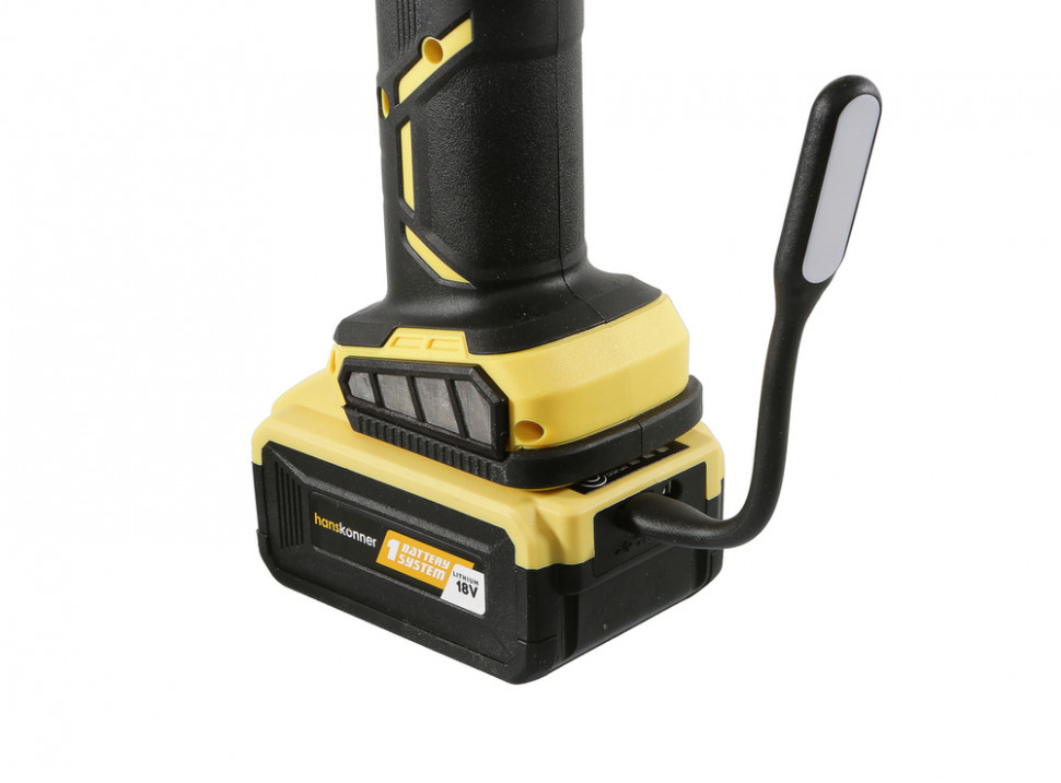 Болгарка(УШМ) Hanskonner HAG18125BL Unibattery