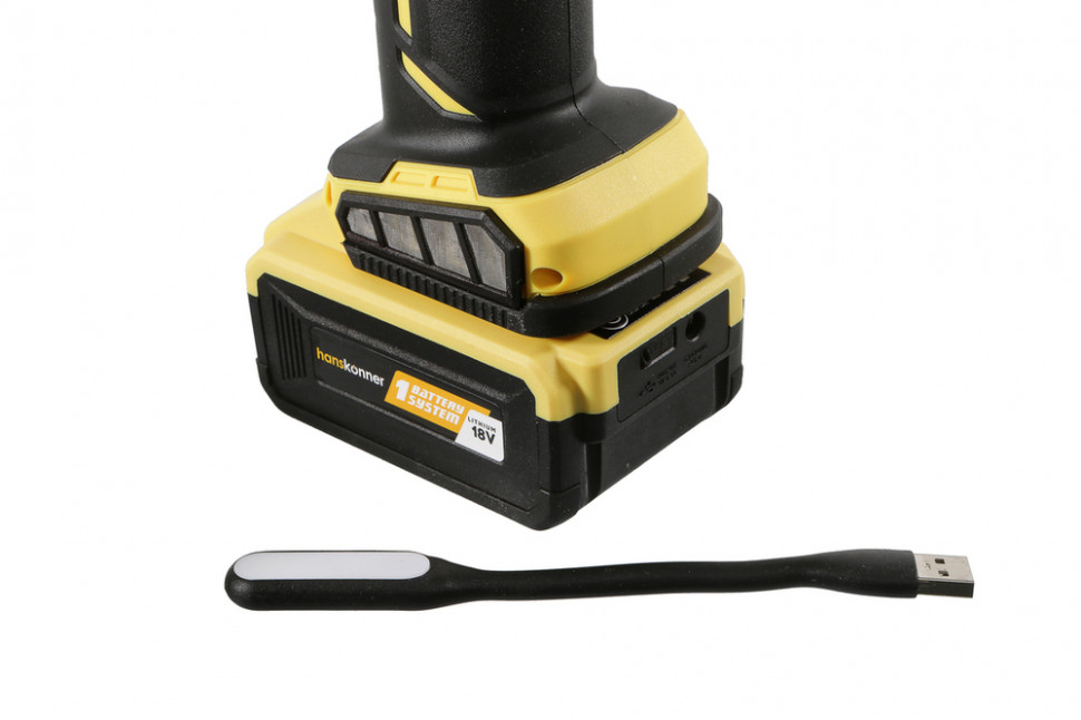 Болгарка(УШМ) Hanskonner HAG18125BL Unibattery
