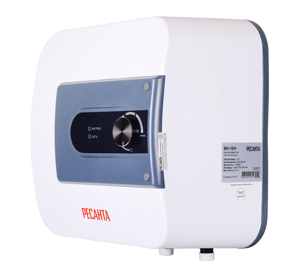 Водонагреватель накопительный ВН-10Н Ресанта