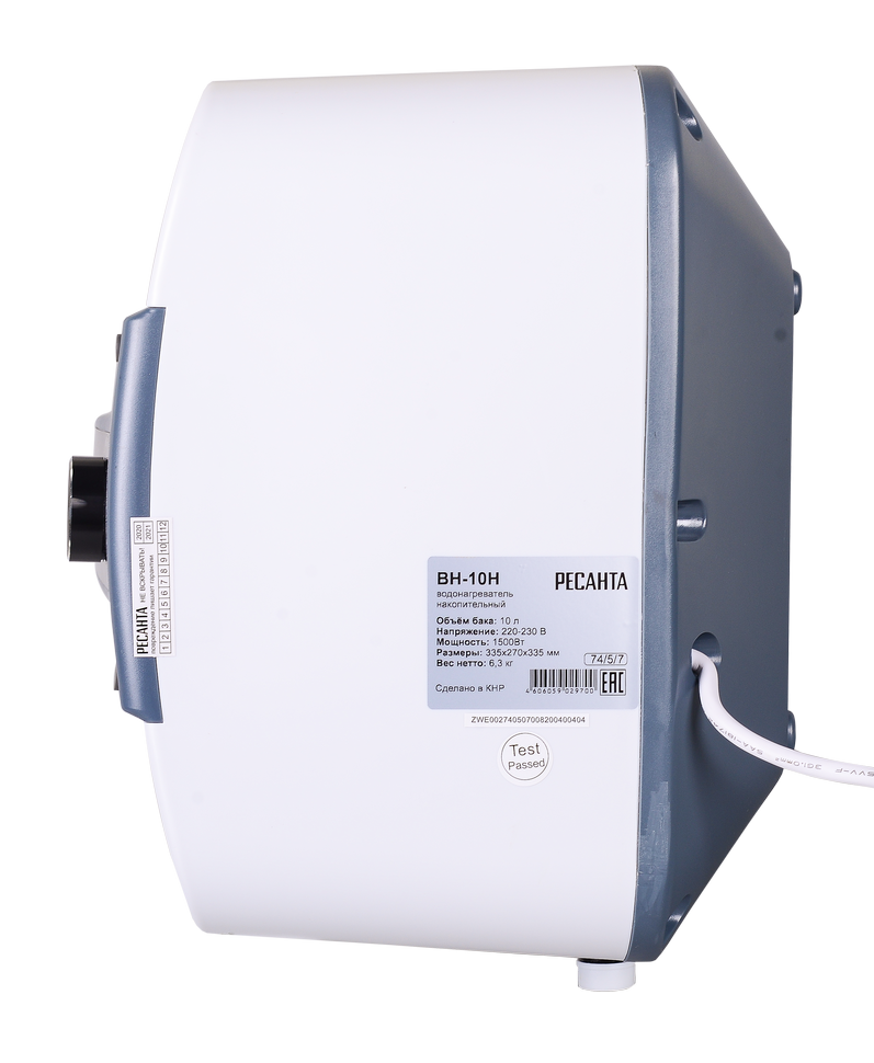 Водонагреватель накопительный ВН-10Н Ресанта