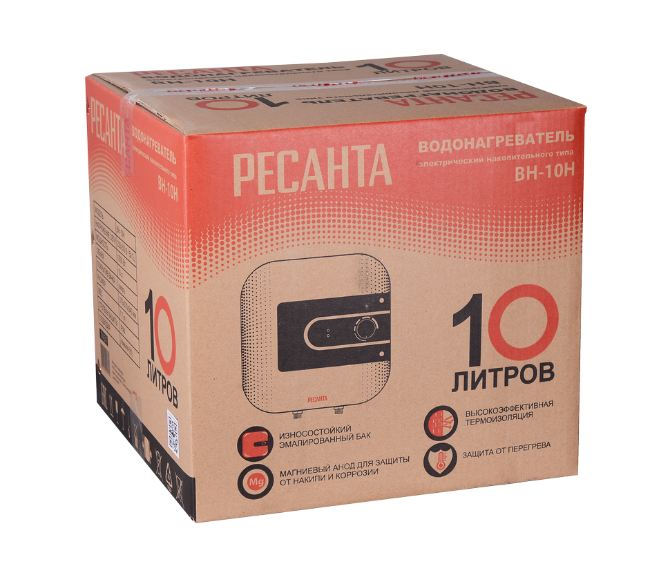 Водонагреватель накопительный ВН-10Н Ресанта