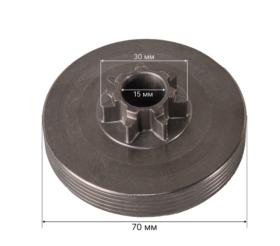 Ведущая звездочка Huter для бензопил 0.325 (BS-52-62)