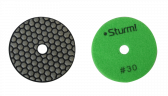 Круг шлифовальный гибкий Sturm! 9012-D100-30