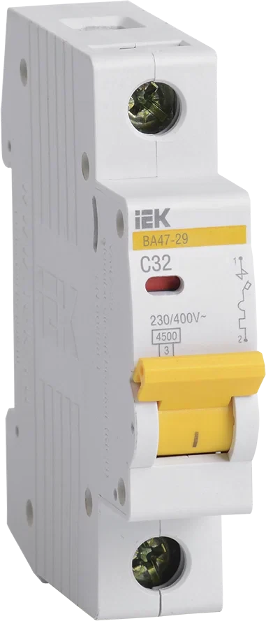 KARAT Авт. выкл. ВА47-29 1P C 32А 4,5кА IEK в Ростове-на-Дону в Ростове-на-Дону