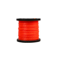 Леска для триммера, d=2.4мм, l=120м, КРУЧЕНЫЙ КВАДРАТ, оранж., БОБИНА, Sturm!