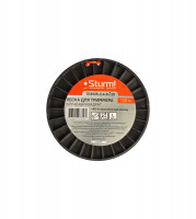 Леска для триммера, d=2.4мм, l=120м, КРУЧЕНЫЙ КВАДРАТ, оранж., БОБИНА, Sturm!