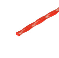 Леска для триммера, d=2.4мм, l=120м, КРУЧЕНЫЙ КВАДРАТ, оранж., БОБИНА, Sturm!