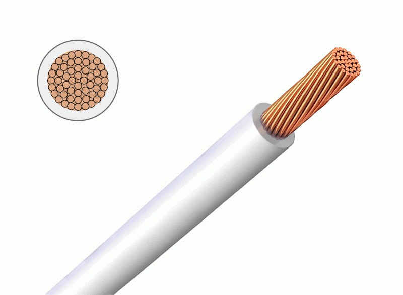 Провод одножильный гибкий ПуГВнг(А)-LS 4,0 бел. ГОСТ ККЗ