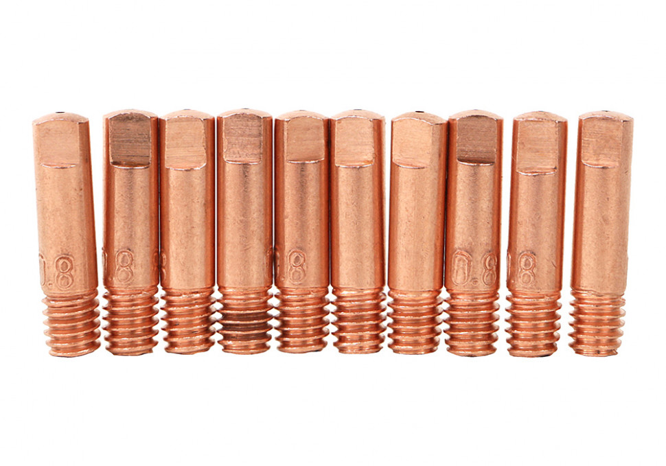 Наконечник токосъемный M6*25*0, 8мм, 10шт/уп Sturm!