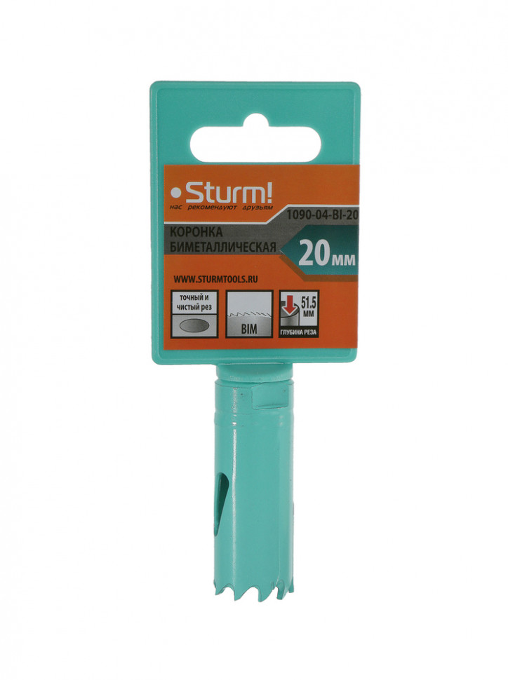 Коронка биметаллическая, 20 мм, 1/2&ampquot, Sturm! в Ростове-на-Дону в Ростове-на-Дону