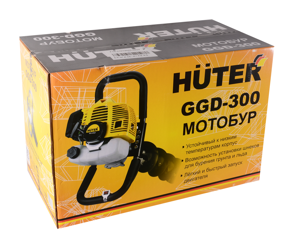 Мотобур HUTER GGD-300 в Ростове-на-Дону в Ростове-на-Дону