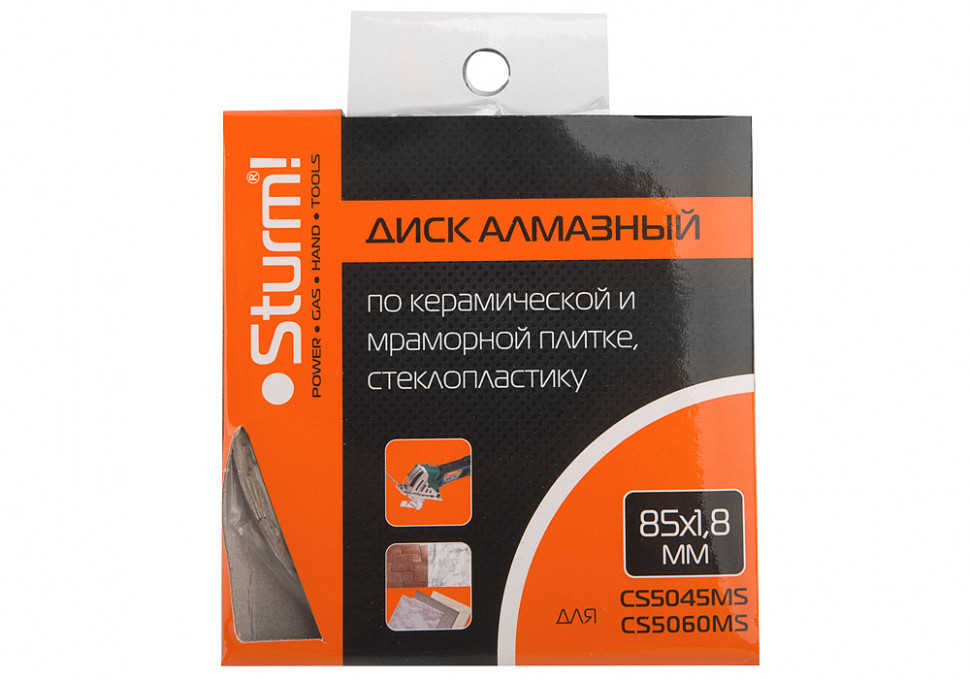 Диск алмазный по керамике, 85х1,8х15мм для CS5060MS, Sturm! в Ростове-на-Дону в Ростове-на-Дону