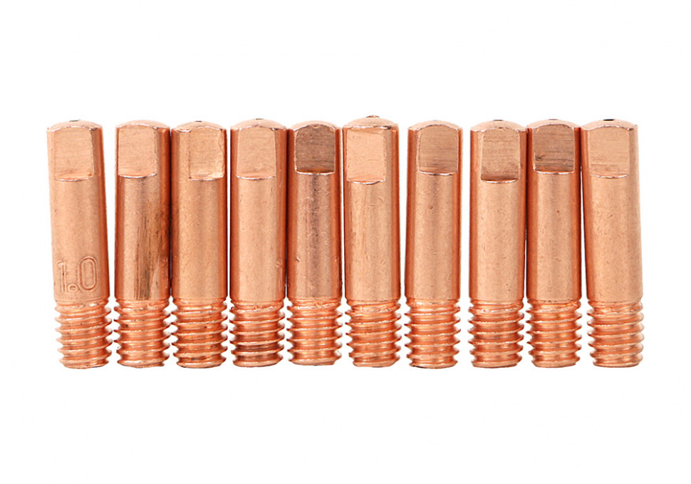 Наконечник токосъемный M6*25*1, 0мм, 10шт/уп Sturm!