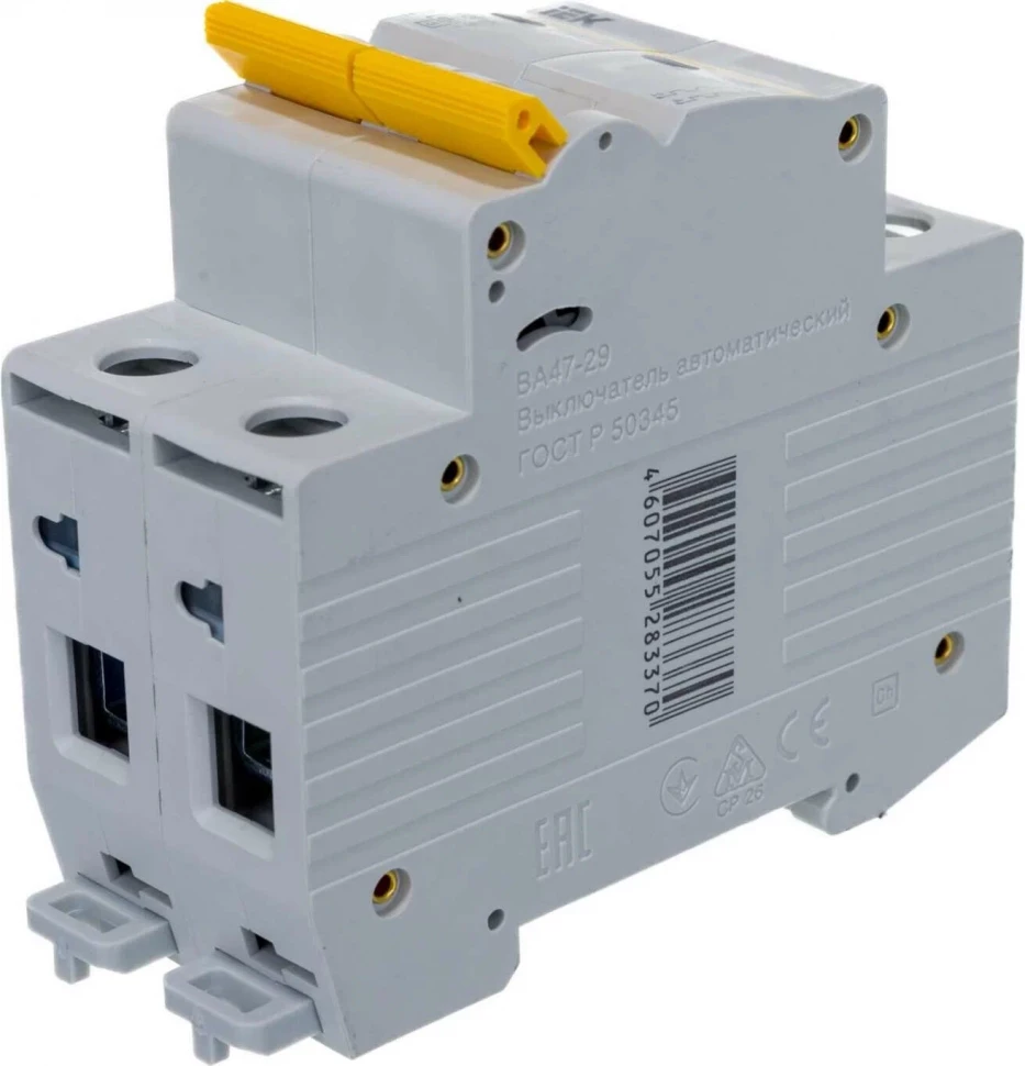 KARAT Авт. выкл. ВА47-29 2P C 2А 4,5кА IEK в Ростове-на-Дону в Ростове-на-Дону