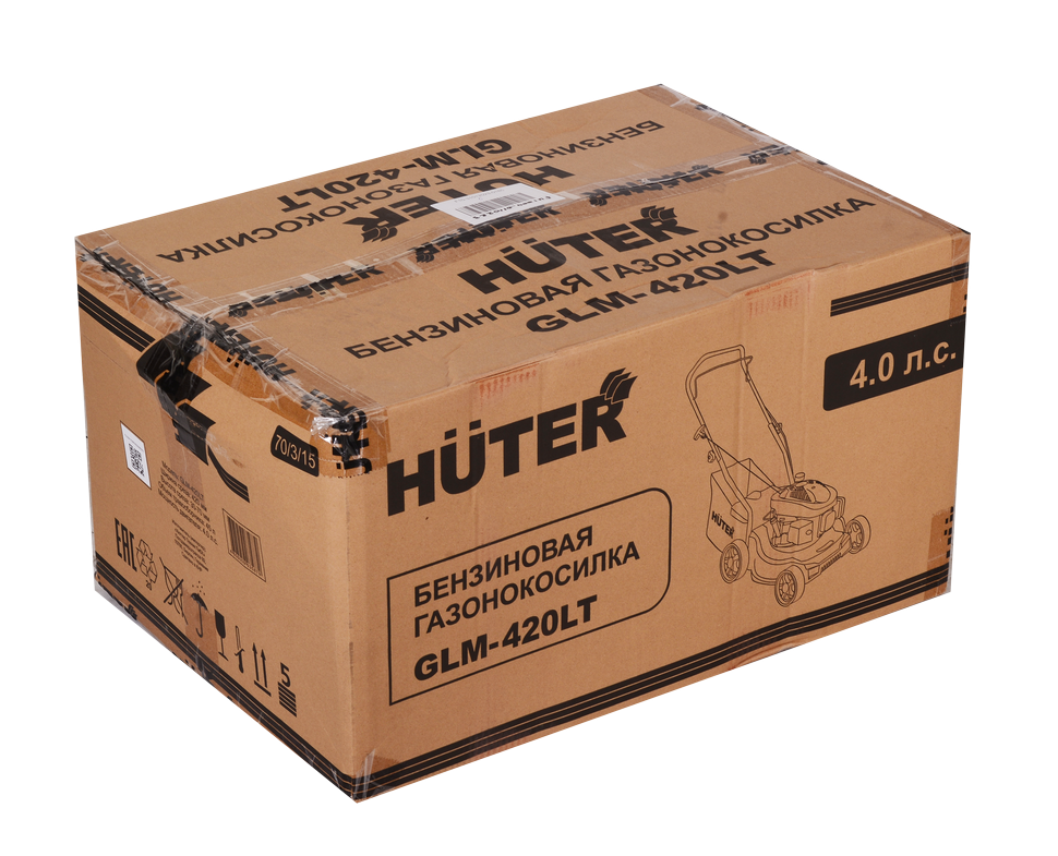 Газонокосилка бензиновая Huter GLM-420LT