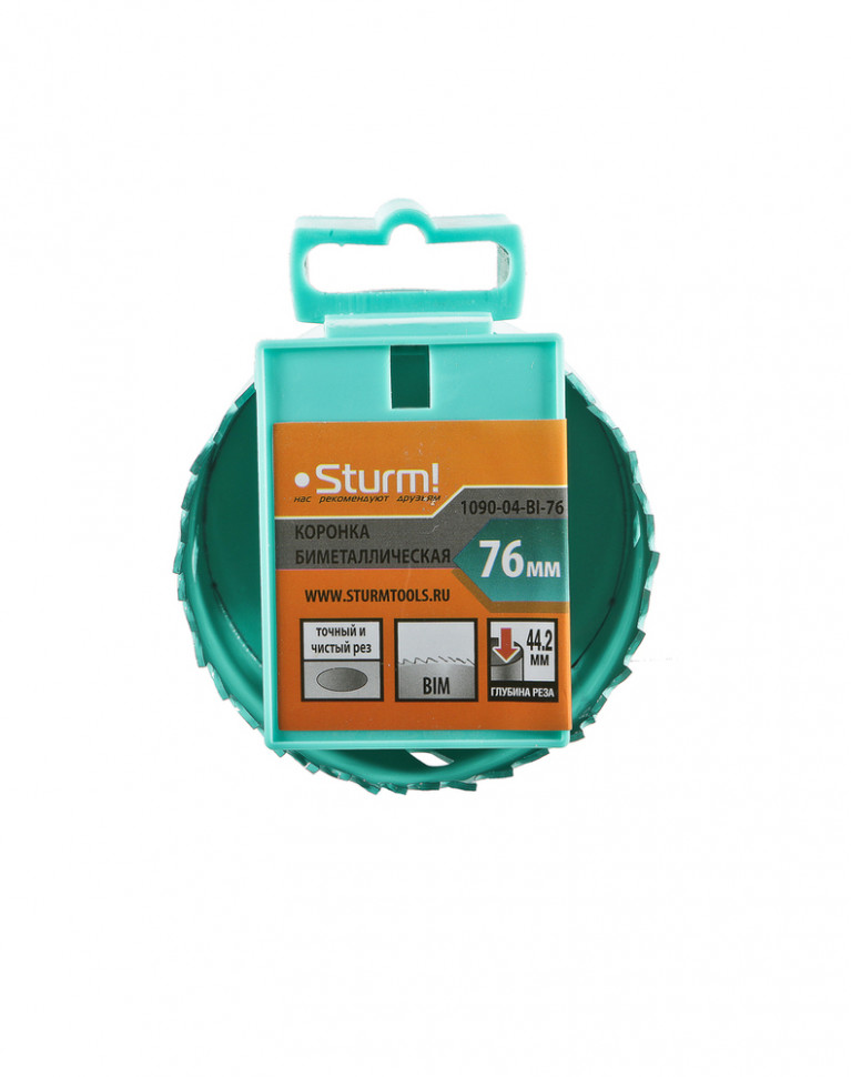 Коронка биметаллическая, 76 мм, 5/8&ampquot, Sturm! в Ростове-на-Дону в Ростове-на-Дону