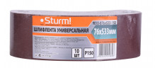 Шлифлента, 76x533мм, Р150, 10 шт, Sturm! в Ростове-на-Дону в Ростове-на-Дону