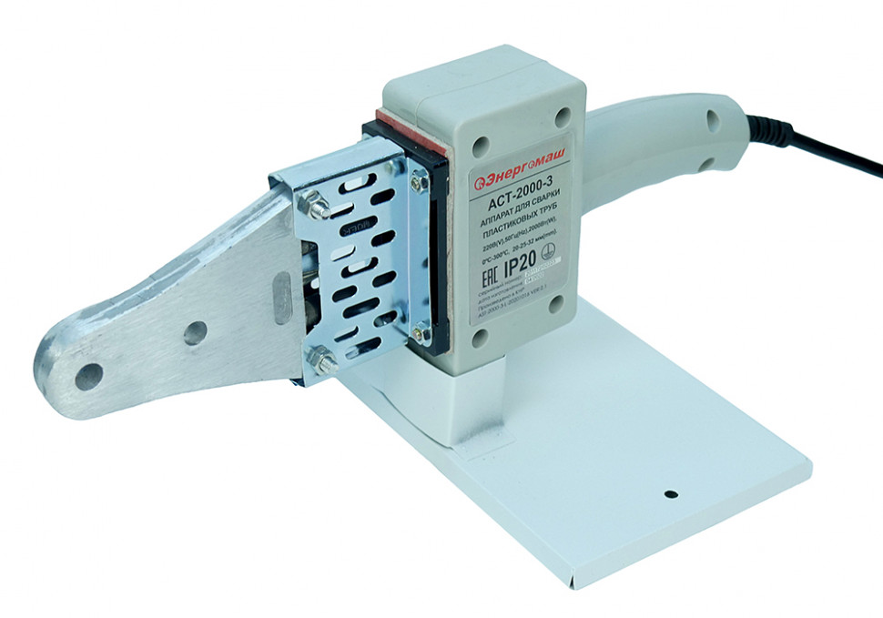 Аппарат для сварки пластиковых труб Энергомаш АСТ-2000-3 в Ростове-на-Дону в Ростове-на-Дону