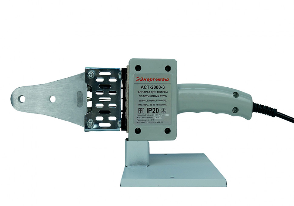 Аппарат для сварки пластиковых труб Энергомаш АСТ-2000-3 в Ростове-на-Дону в Ростове-на-Дону