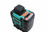 Уровень лазерный 16 зелёных лучей (4x360°), 2 аккум.,пульт д/у, Sturm!