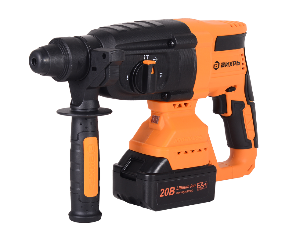 Перфоратор аккумуляторный Вихрь АП-20Li/4 (в комплекте 2 АКБ и ЗУ) в кейсе
