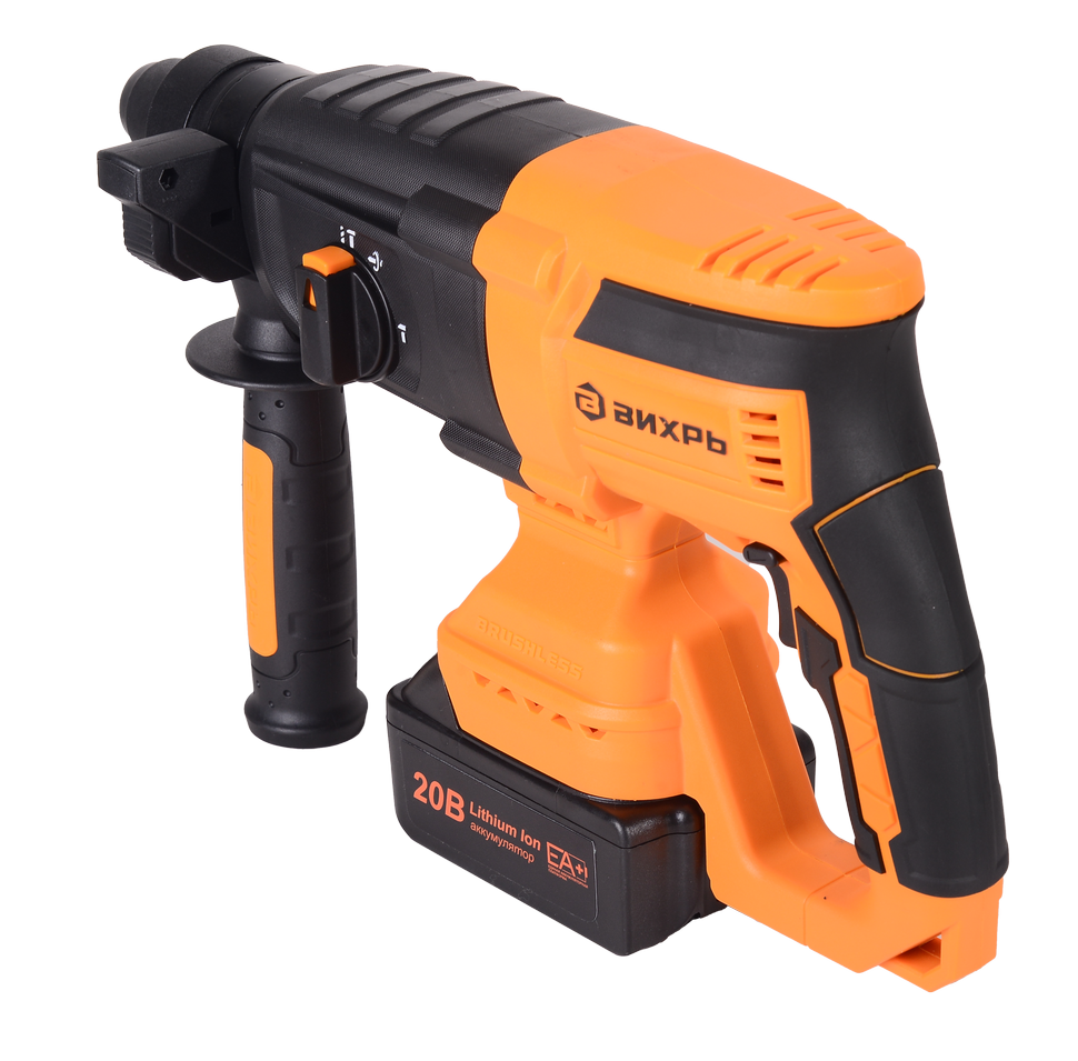 Перфоратор аккумуляторный Вихрь АП-20Li/4 (в комплекте 2 АКБ и ЗУ) в кейсе