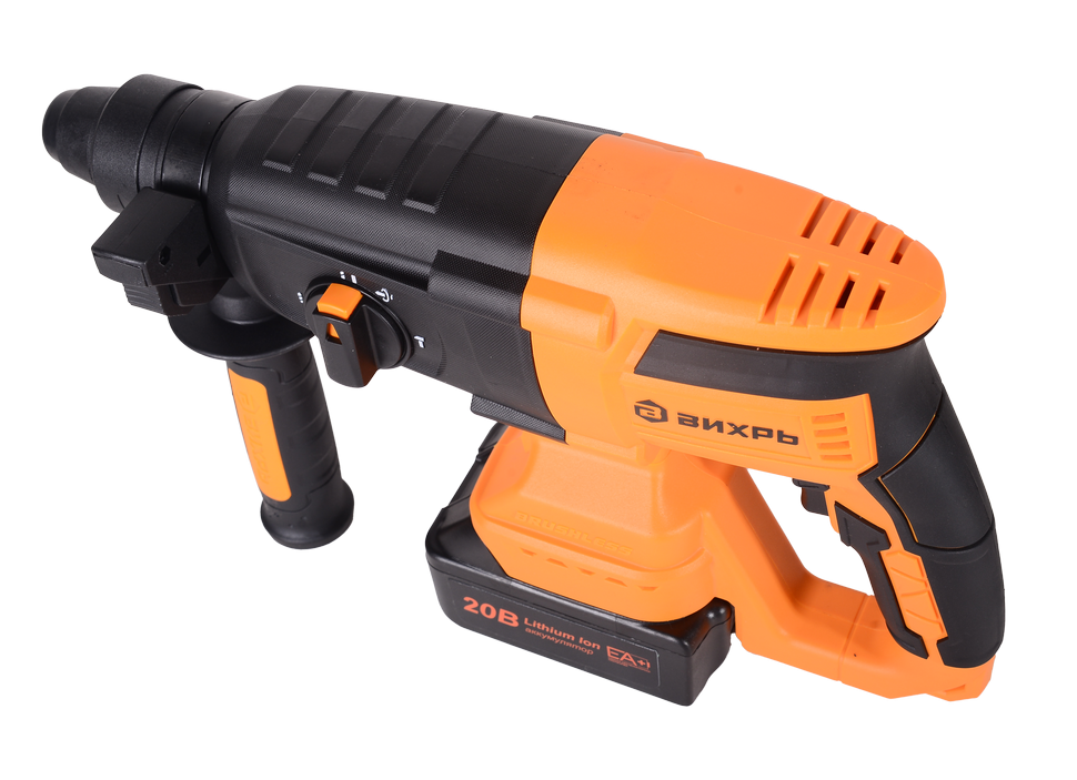 Перфоратор аккумуляторный Вихрь АП-20Li/4 (в комплекте 2 АКБ и ЗУ) в кейсе
