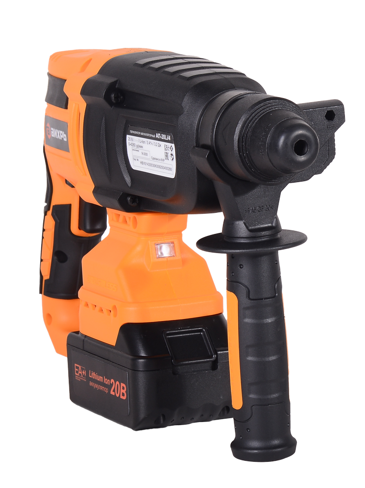 Перфоратор аккумуляторный Вихрь АП-20Li/4 (в комплекте 2 АКБ и ЗУ) в кейсе