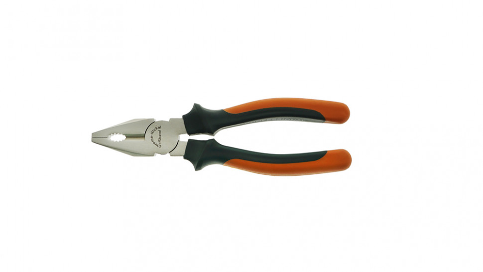 Пассатижи, 200мм, TPR рукоятки, никелированные, Sturm!